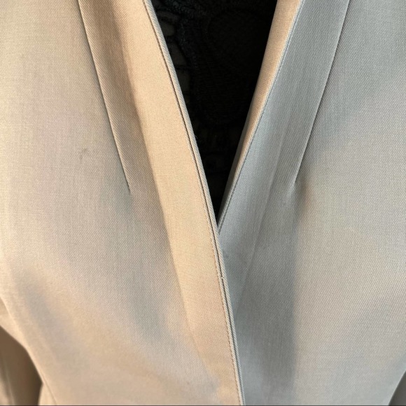 J.Crew Cotton Blazer Lined Pockets Buttons Size 4 Small Neutral Capsule Basic - Picture 14 of 16